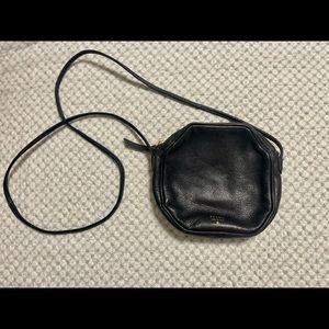 Black Fossil crossbody purse